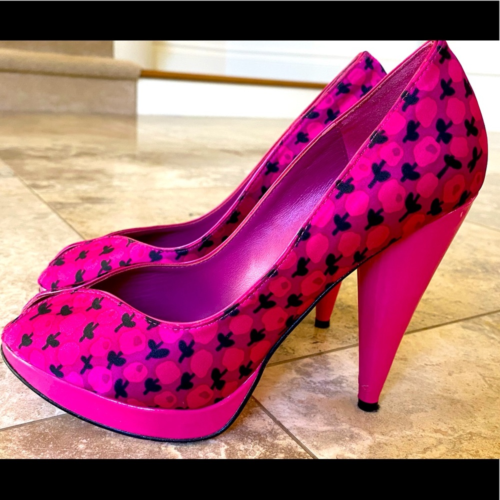 Betsey Johnson Pink Heels